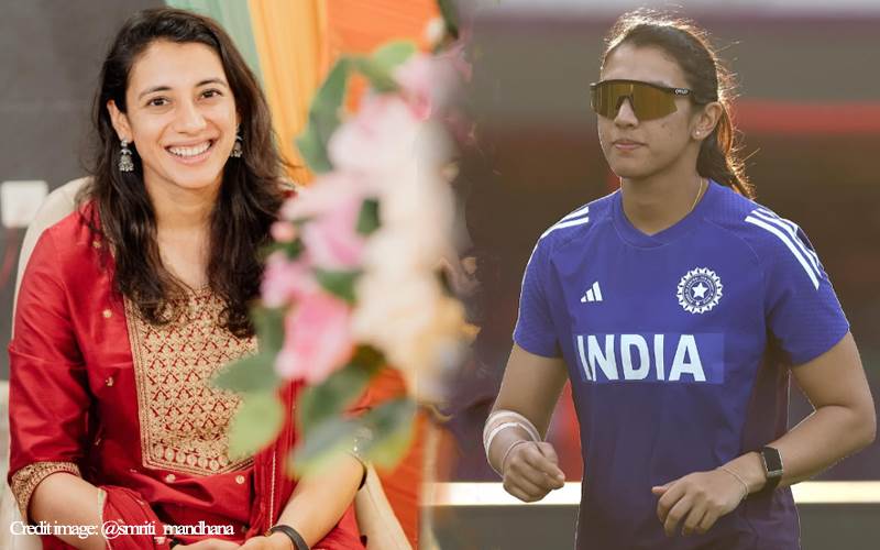  شادی ٹوٹنے کے بعد اسمرتی مندھانا، پہلی بار پریکٹس کرتی آئیں نظر